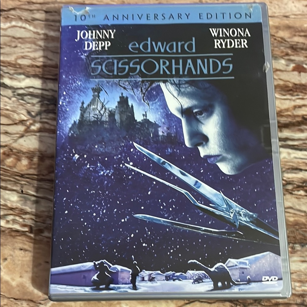 🩵5 for $25🩵 Edward Scissorhands 10th Anniversary Edition DVD